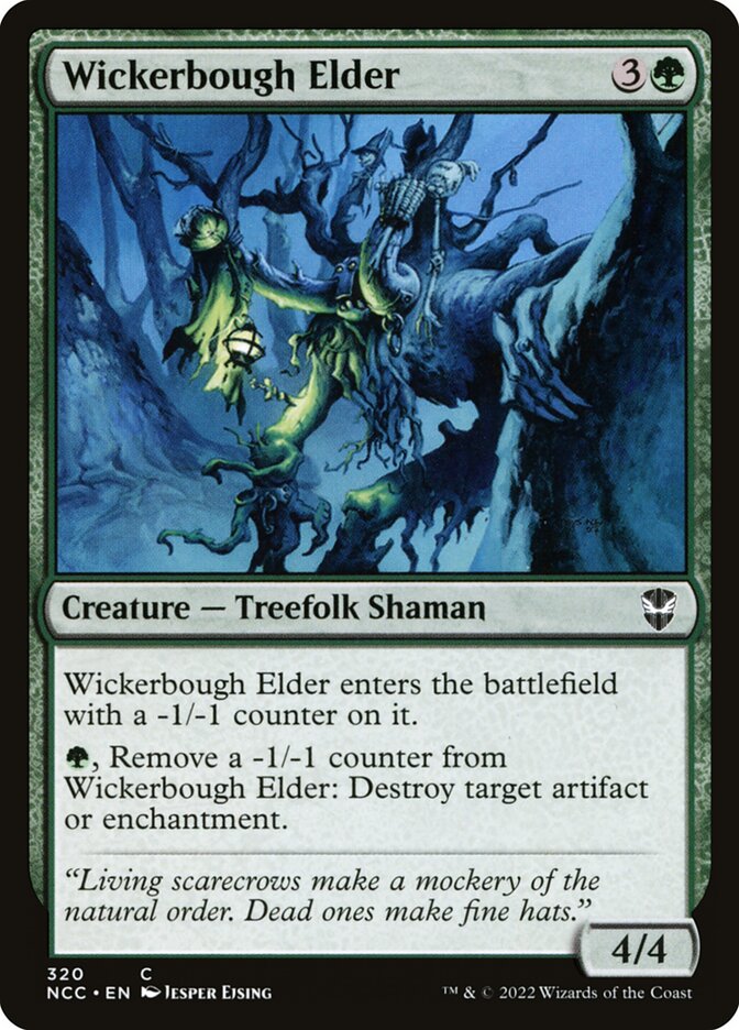 MTG Card Title: Wickerbough Elder NCC/320