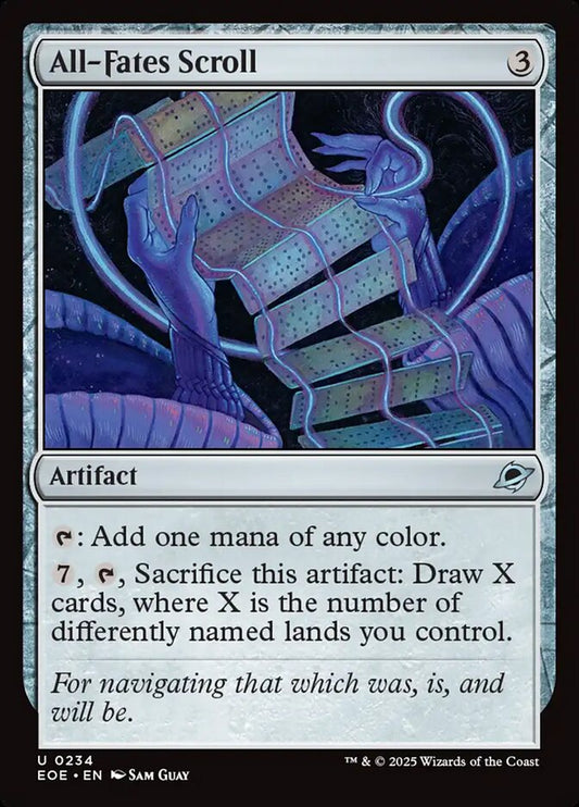 MTG Card Title: All-Fates Scroll EOE/234