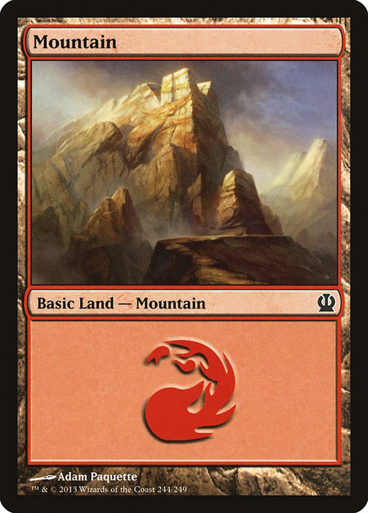 MTG Card Title: Mountain THS/244