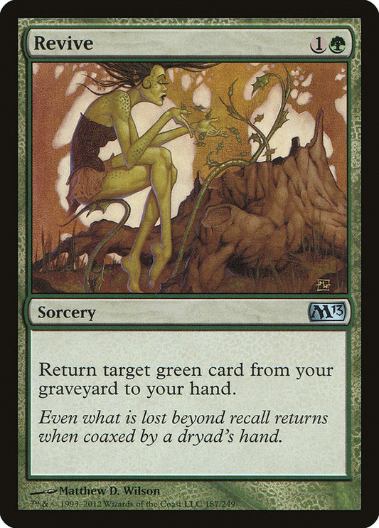 MTG Card Title: Revive M13/187