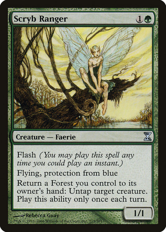 MTG Card Title: Scryb Ranger TSP/215