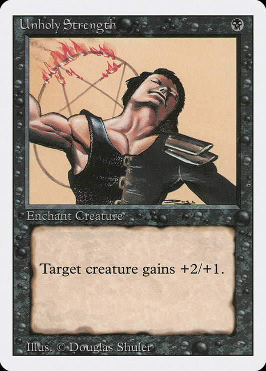 MTG Card Title: Unholy Strength 3ED/133