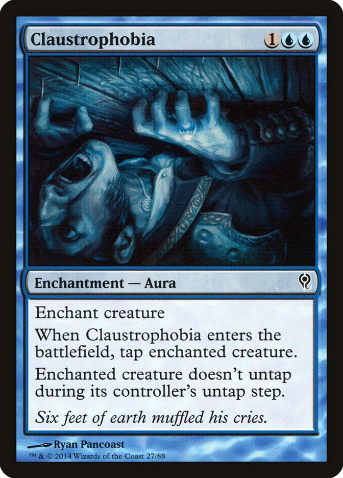 MTG Card Title: Claustrophobia DDM/27