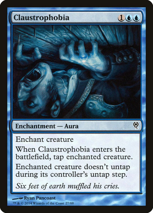 MTG Card Title: Claustrophobia DDM/27