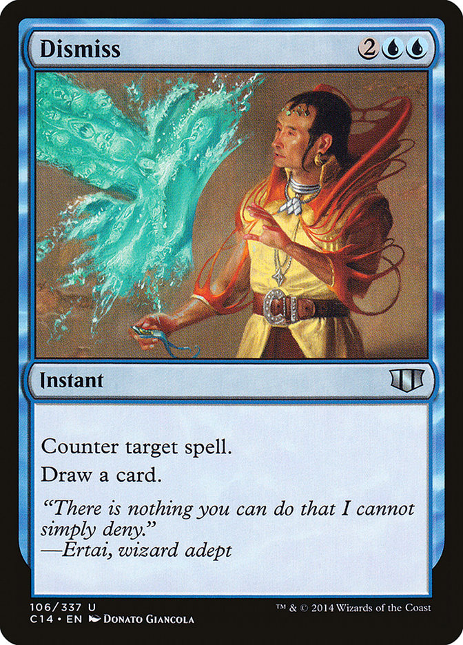 MTG Card Title: Dismiss C14/106