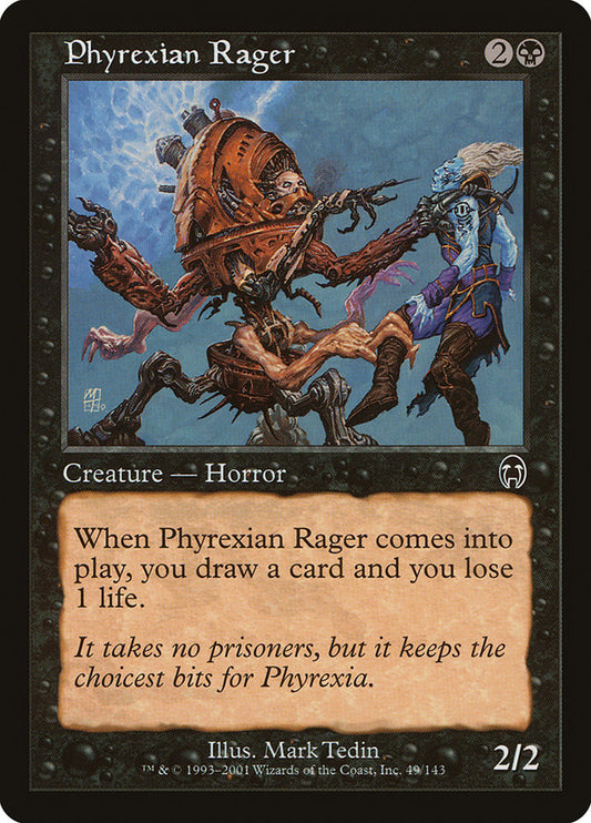 MTG Card Title: Phyrexian Rager APC/49