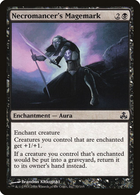 MTG Card Title: Necromancer's Magemark GPT/53