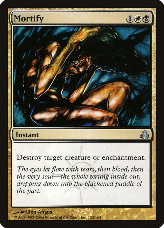 MTG Card Title: Mortify GPT/122