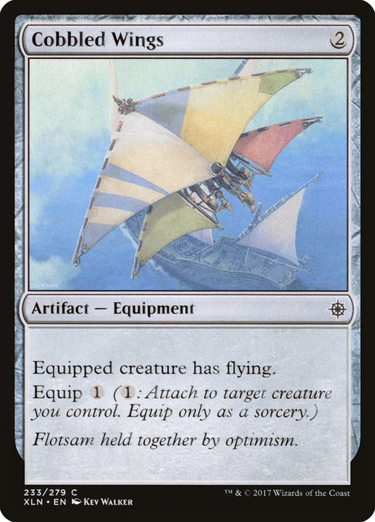 MTG Card Title: Cobbled Wings XLN/233