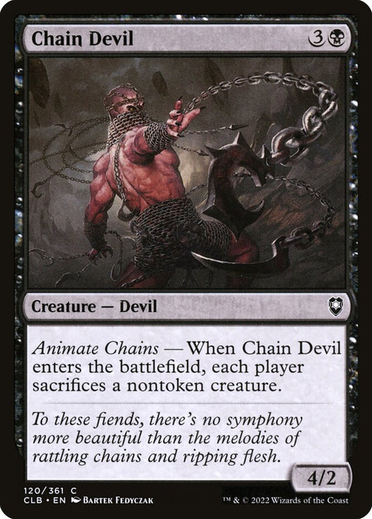 MTG Card Title: Chain Devil CLB/120