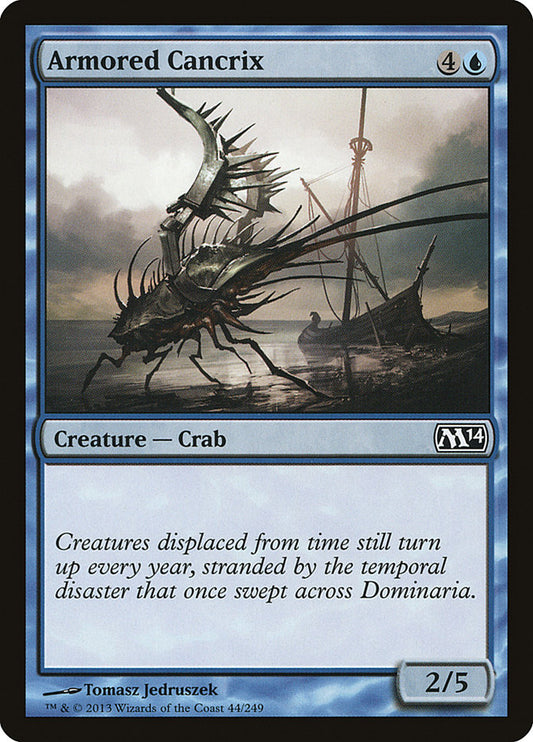 MTG Card Title: Armored Cancrix M14/44