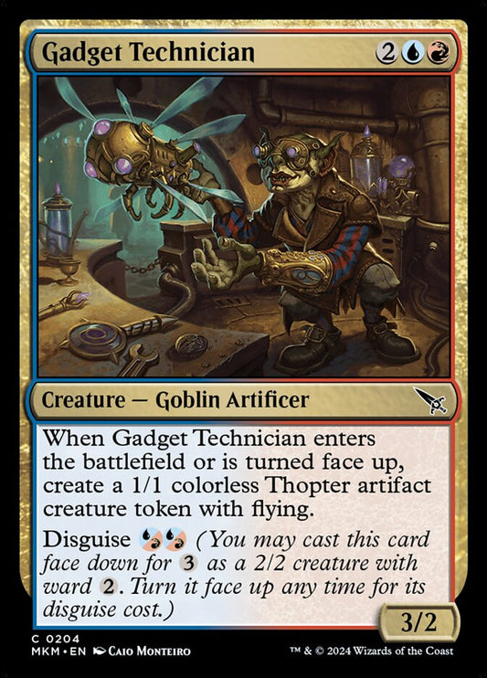 MTG Card Title: Gadget Technician MKM/204
