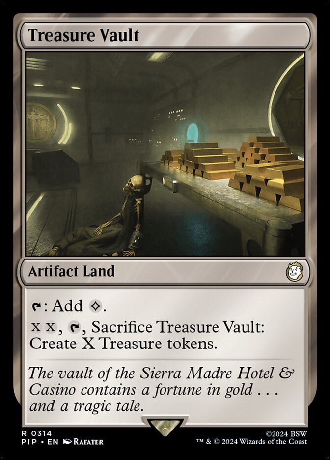 MTG Card Title: Treasure Vault PIP/314