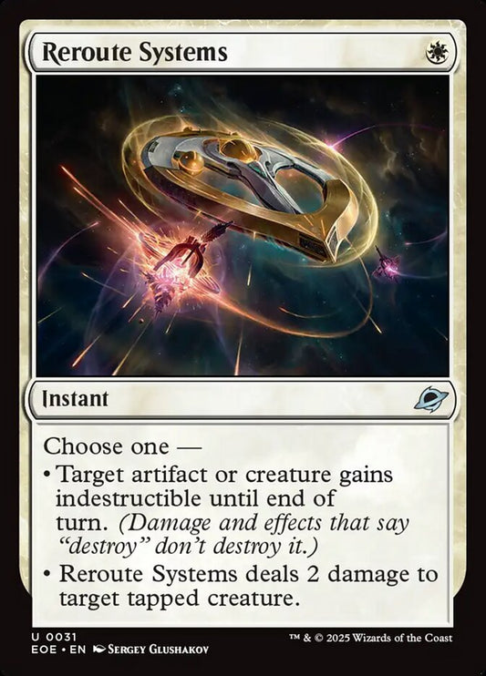MTG Card Title: Reroute Systems EOE/31