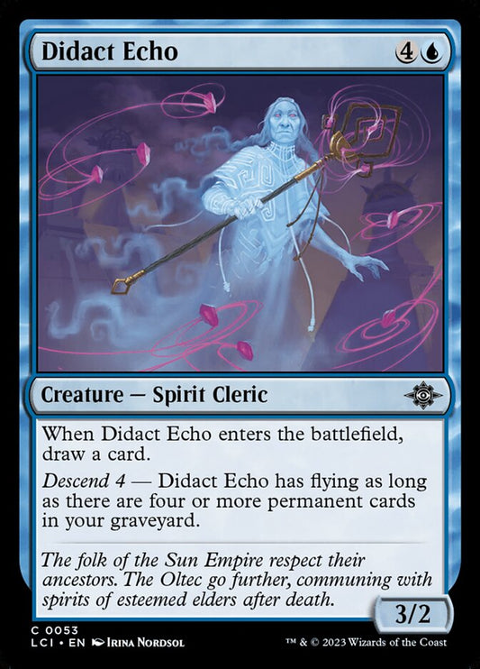 MTG Card Title: Didact Echo LCI/53