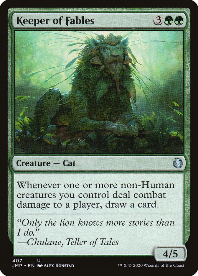 MTG Card Title: Keeper of Fables JMP/407
