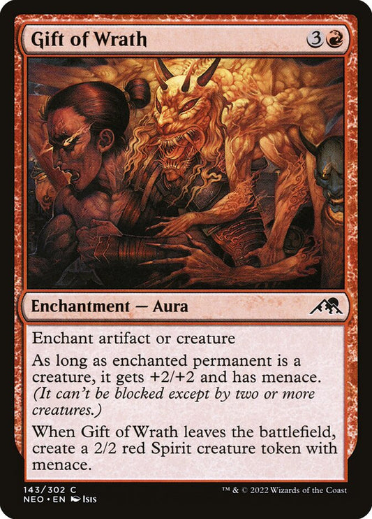 MTG Card Title: Gift of Wrath NEO/143