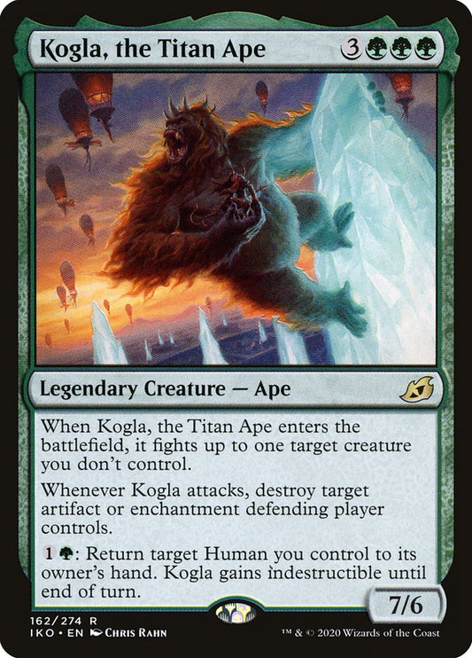 MTG Card Title: Kogla, the Titan Ape IKO/162
