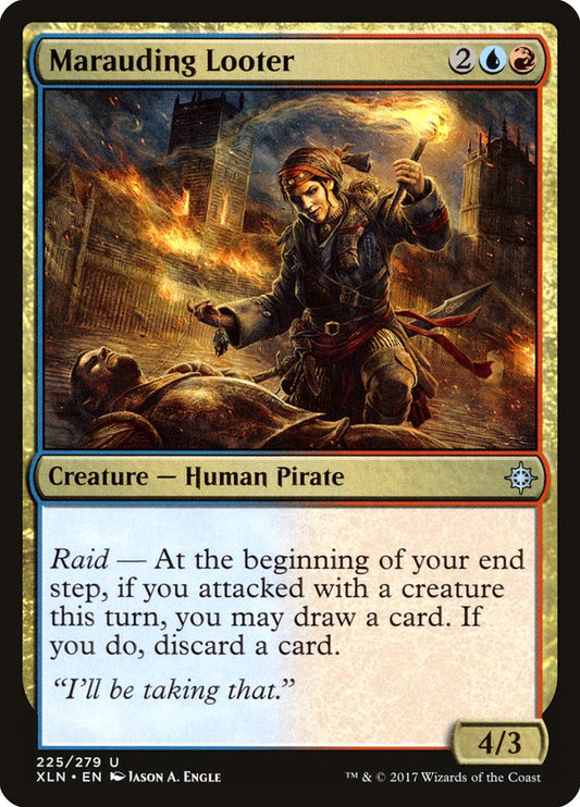 MTG Card Title: Marauding Looter XLN/225