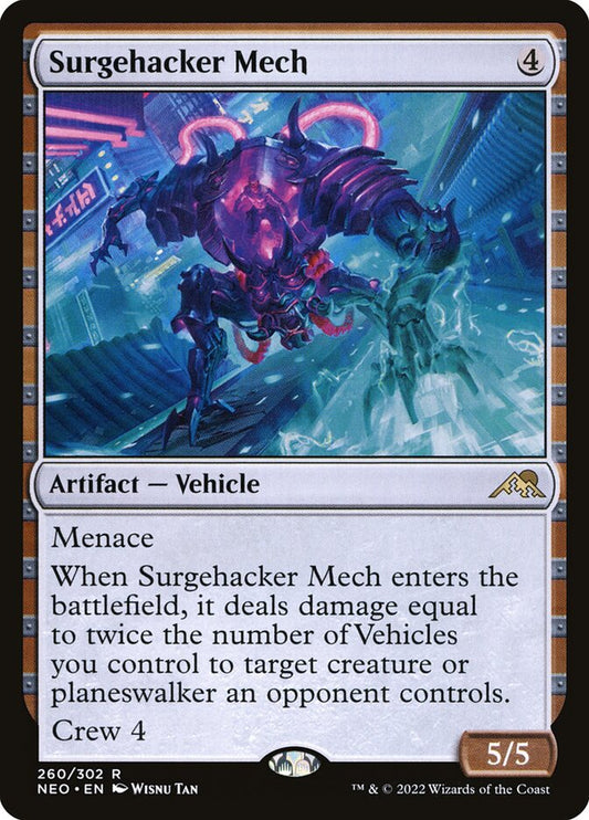 MTG Card Title: Surgehacker Mech NEO/260