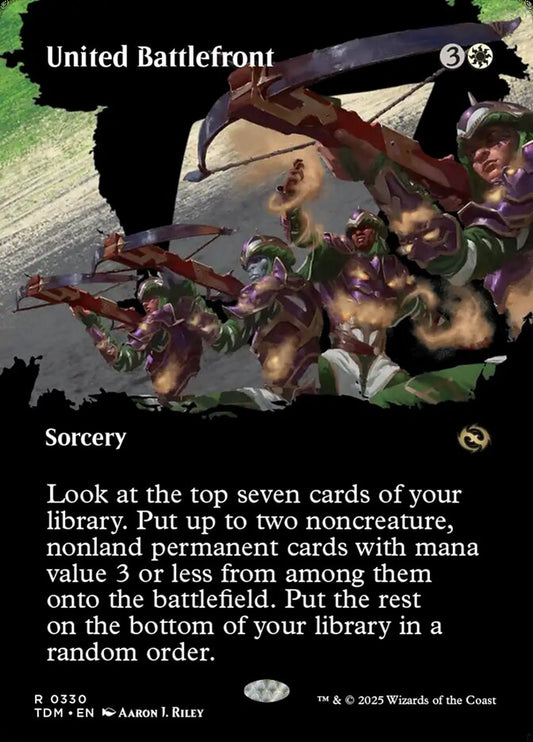 MTG Card Title: United Battlefront TDM/330