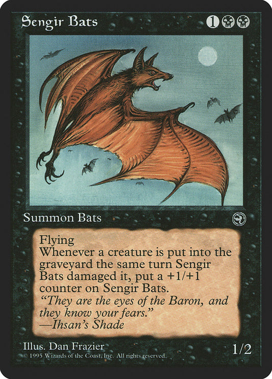 MTG Card Title: Sengir Bats HML/57a