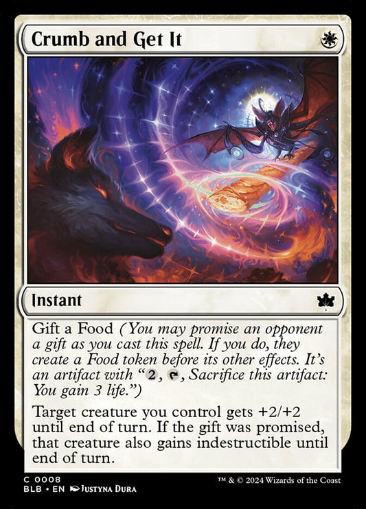 MTG Card Title: Crumb and Get It BLB/8