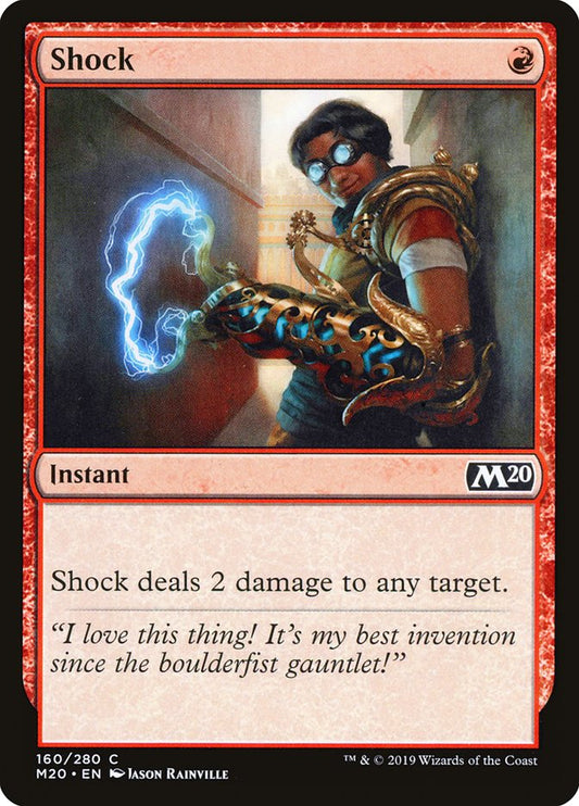 MTG Card Title: Shock M20/160