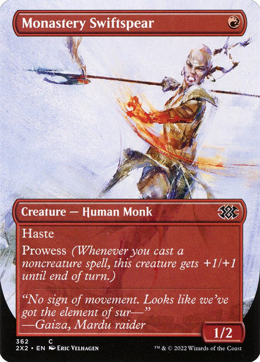 MTG Card Title: Monastery Swiftspear 2X2/362