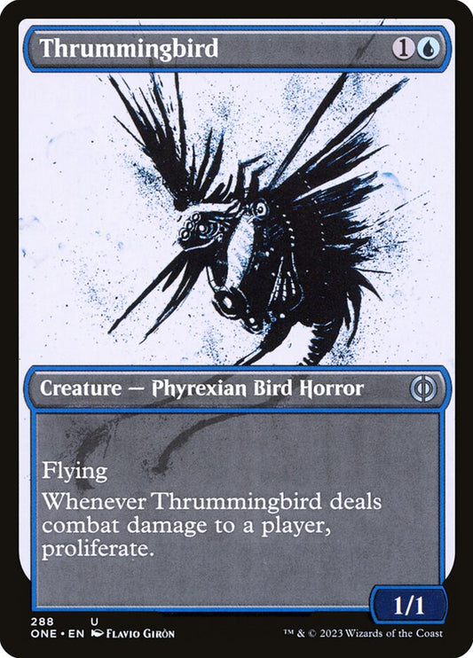 MTG Card Title: Thrummingbird ONE/288