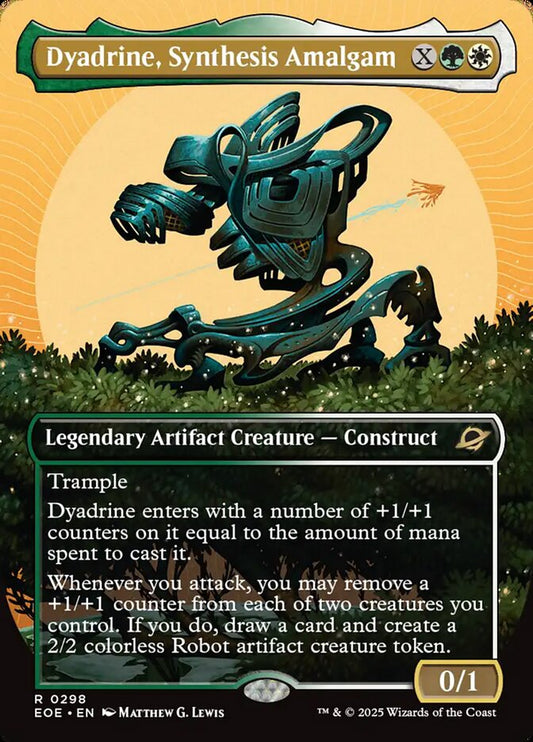 MTG Card Title: Dyadrine, Synthesis Amalgam EOE/298
