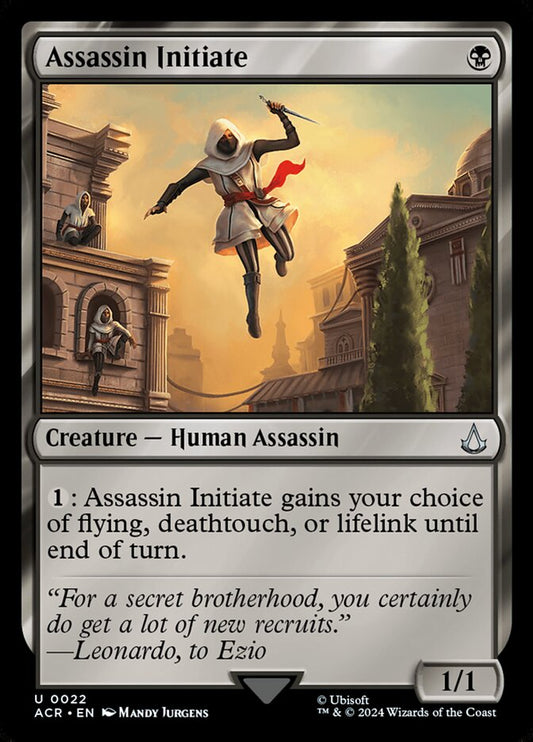 MTG Card Title: Assassin Initiate ACR/22