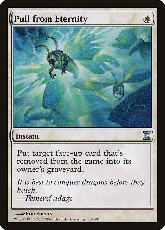 MTG Card Title: Pull from Eternity TSP/35