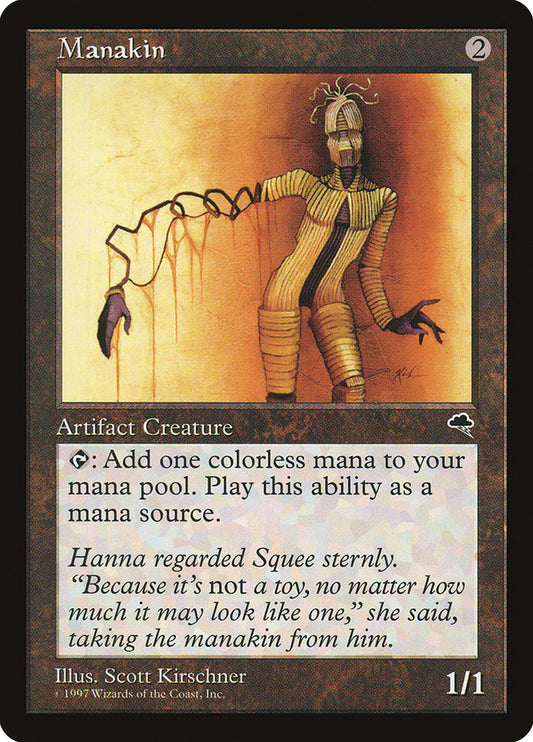 MTG Card Title: Manakin TMP/296