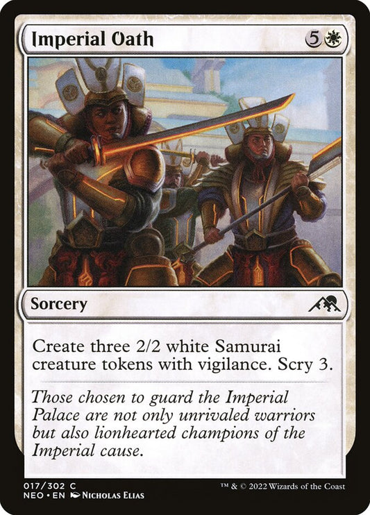 MTG Card Title: Imperial Oath NEO/17
