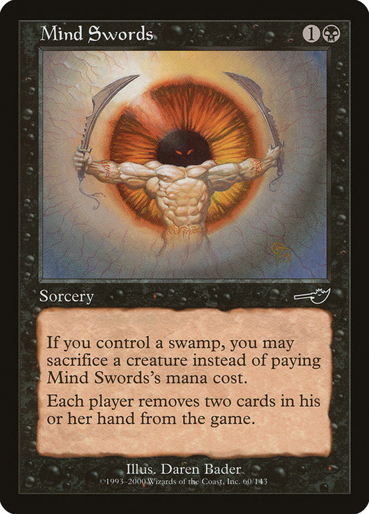 MTG Card Title: Mind Swords NEM/60