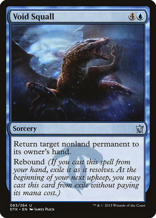 MTG Card Title: Void Squall DTK/83