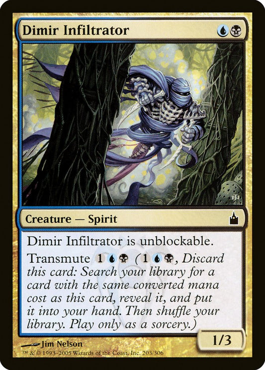 MTG Card Title: Dimir Infiltrator RAV/203