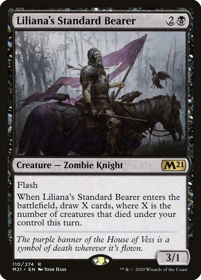 MTG Card Title: Liliana's Standard Bearer M21/110