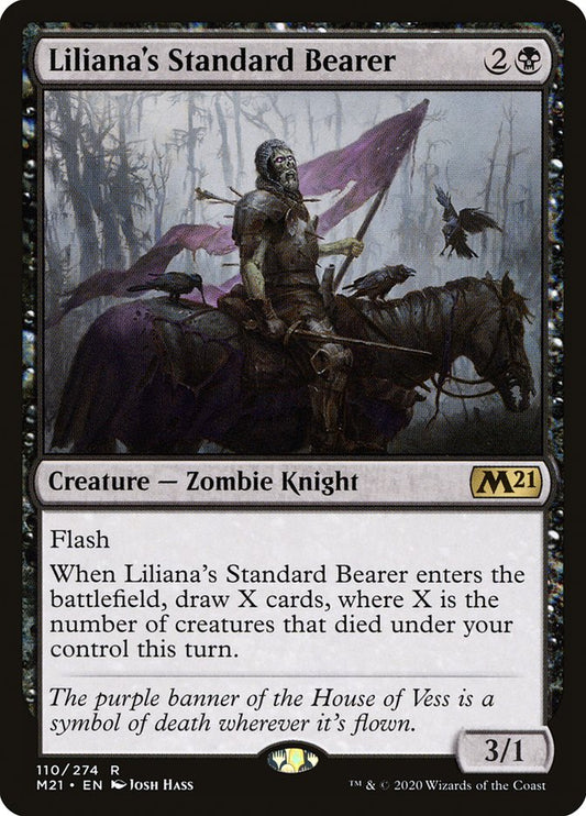 MTG Card Title: Liliana's Standard Bearer M21/110