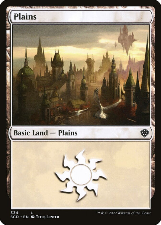 MTG Card Title: Plains SCD/334