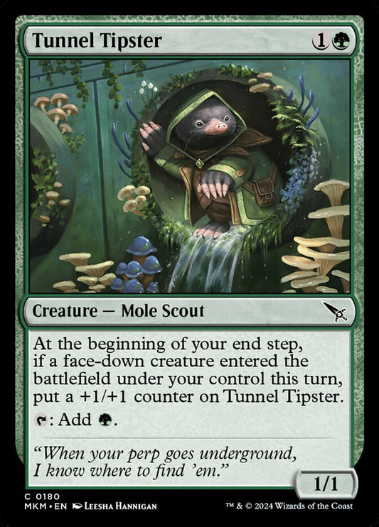MTG Card Title: Tunnel Tipster MKM/180