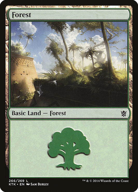 MTG Card Title: Forest KTK/266