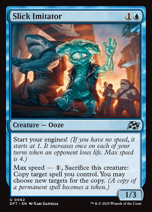 MTG Card Title: Slick Imitator DFT/62