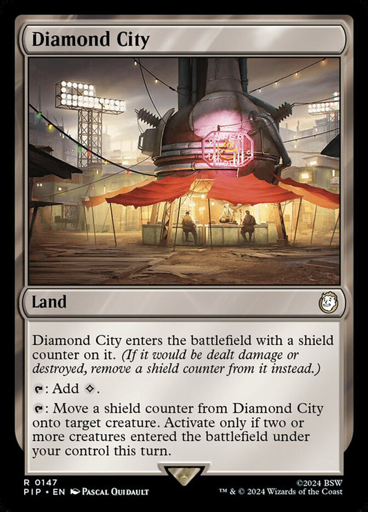 MTG Card Title: Diamond City PIP/147