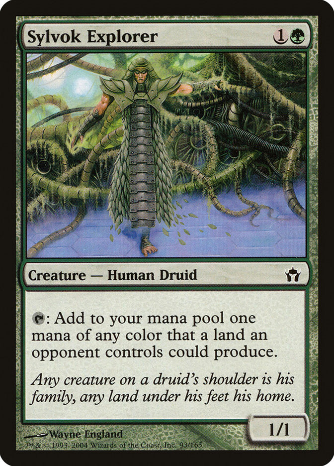 MTG Card Title: Sylvok Explorer 5DN/93