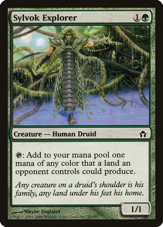 MTG Card Title: Sylvok Explorer 5DN/93