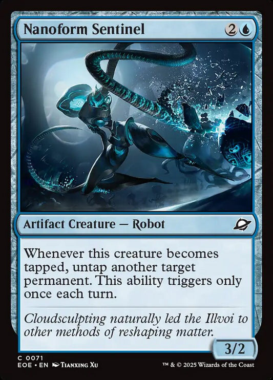 MTG Card Title: Nanoform Sentinel EOE/71