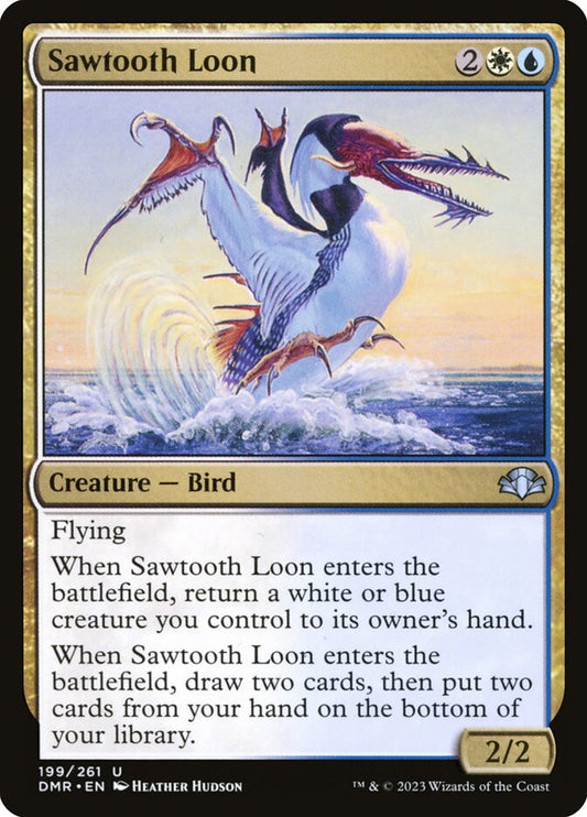 MTG Card Title: Sawtooth Loon DMR/199