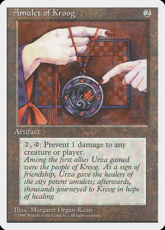 MTG Card Title: Amulet of Kroog 4ED/293